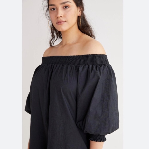 Anthropologie Maeve Black Relaxed Dress with Pockets. Size XL - Picture 2 of 10